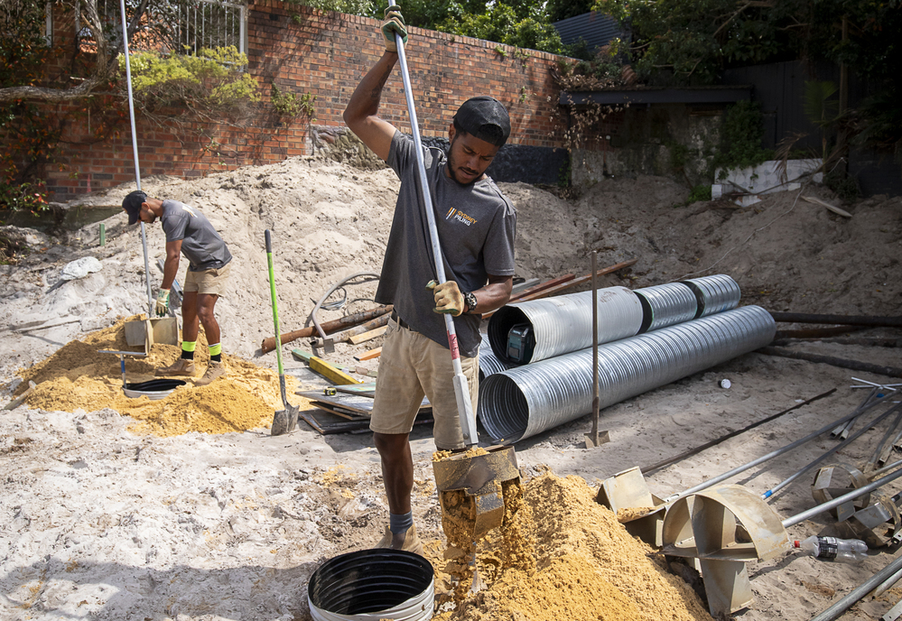 Hand Piling